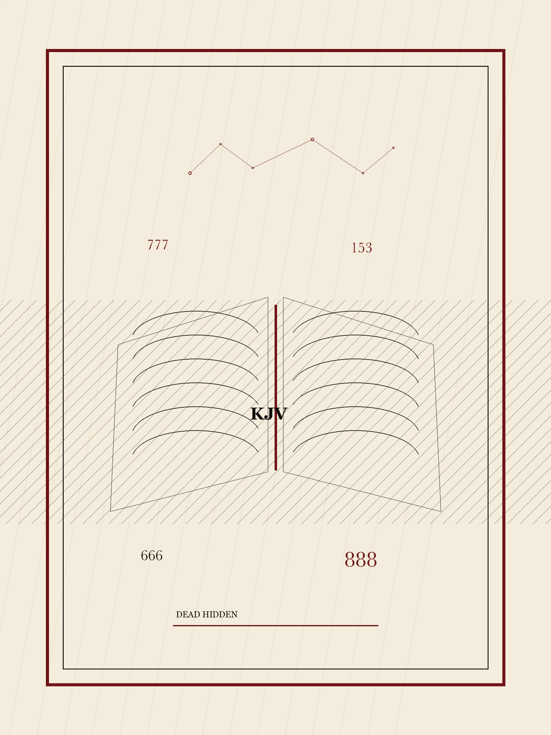 How to Count Your Bible cover engraving